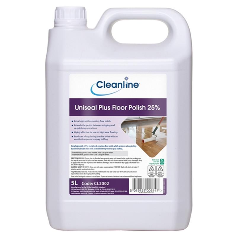 Cleanline Uniseal Plus Floor Polish 25%
