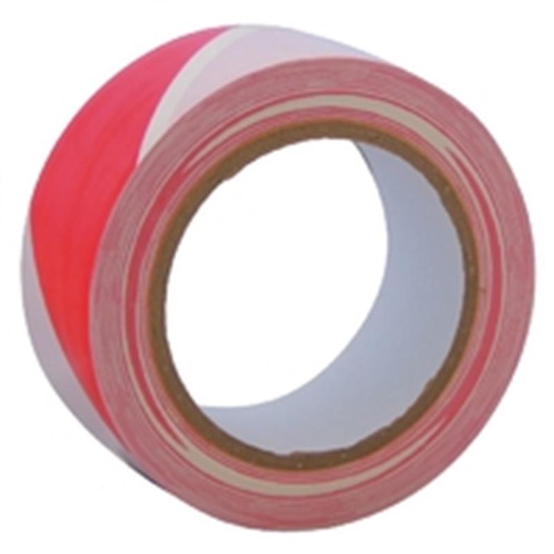 Hazard Marking Tape Self-Adhesive Red/White
