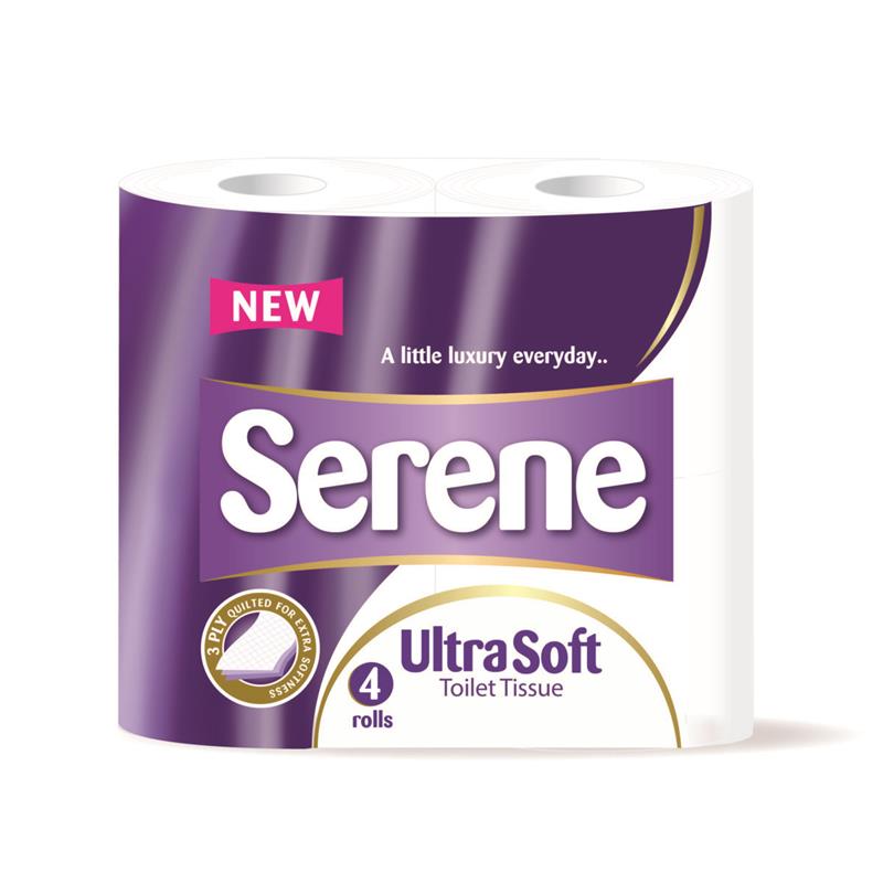 Serene Ultra Soft 3ply Toilet Tissue