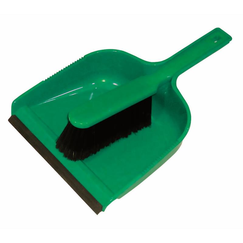 Dustpan & Brush Set Green