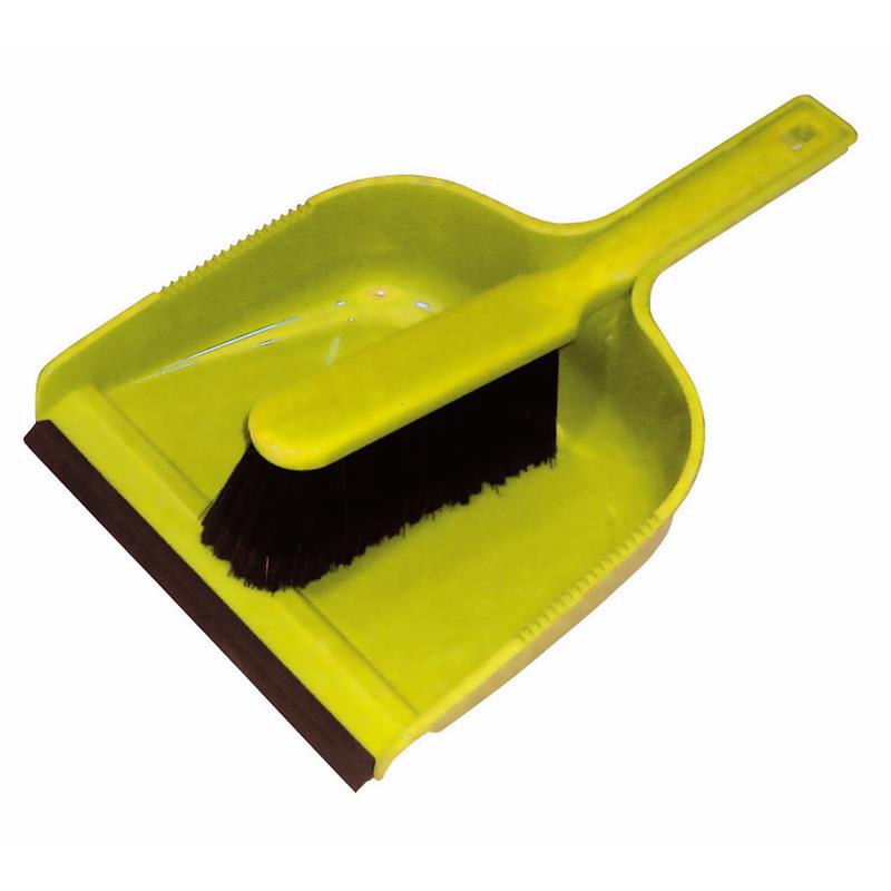 Dustpan & Brush Set Yellow