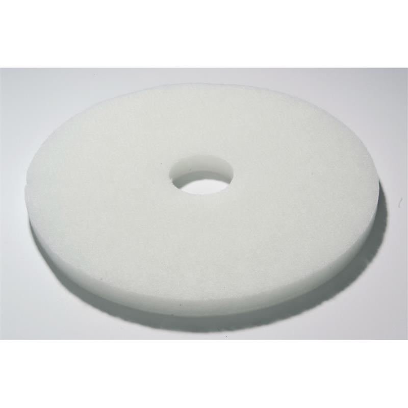 Floor Buffing Pads 15" White - Finishing & Polishing